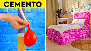 Cama de Burbuja de Sueño: Muebles DIY y Manualidades de Decoración del Hogar