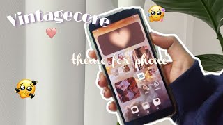 how to have Android phone aesthetic| Vintage theme| aesthetic phone customisation screenshot 5