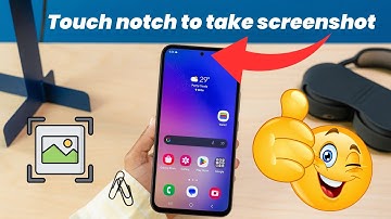 Touch The Notch to Take Screenshot on Any Android Phone | Easy Screenshot Trick!