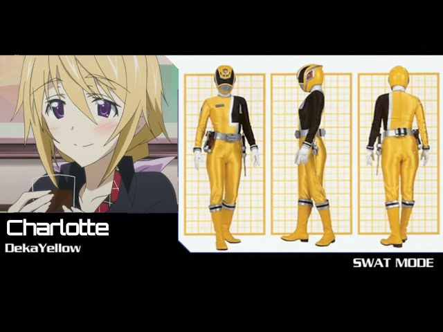 Infinite Stratos crossover Tokusou Sentai Dekaranger class=