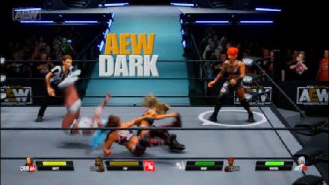 AEW DARK WINTER SACRAMENTO AND RUBY SOHO VS TAY MELO AND DR BRITT BAKER ...