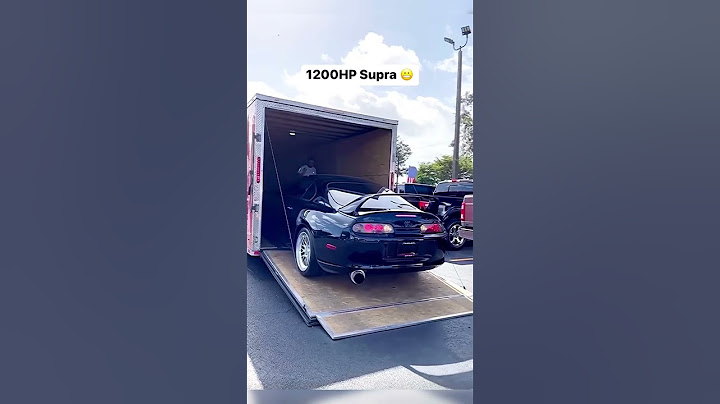 1200 HP Toyota Supra 😱 #supra #mk4 #toyota