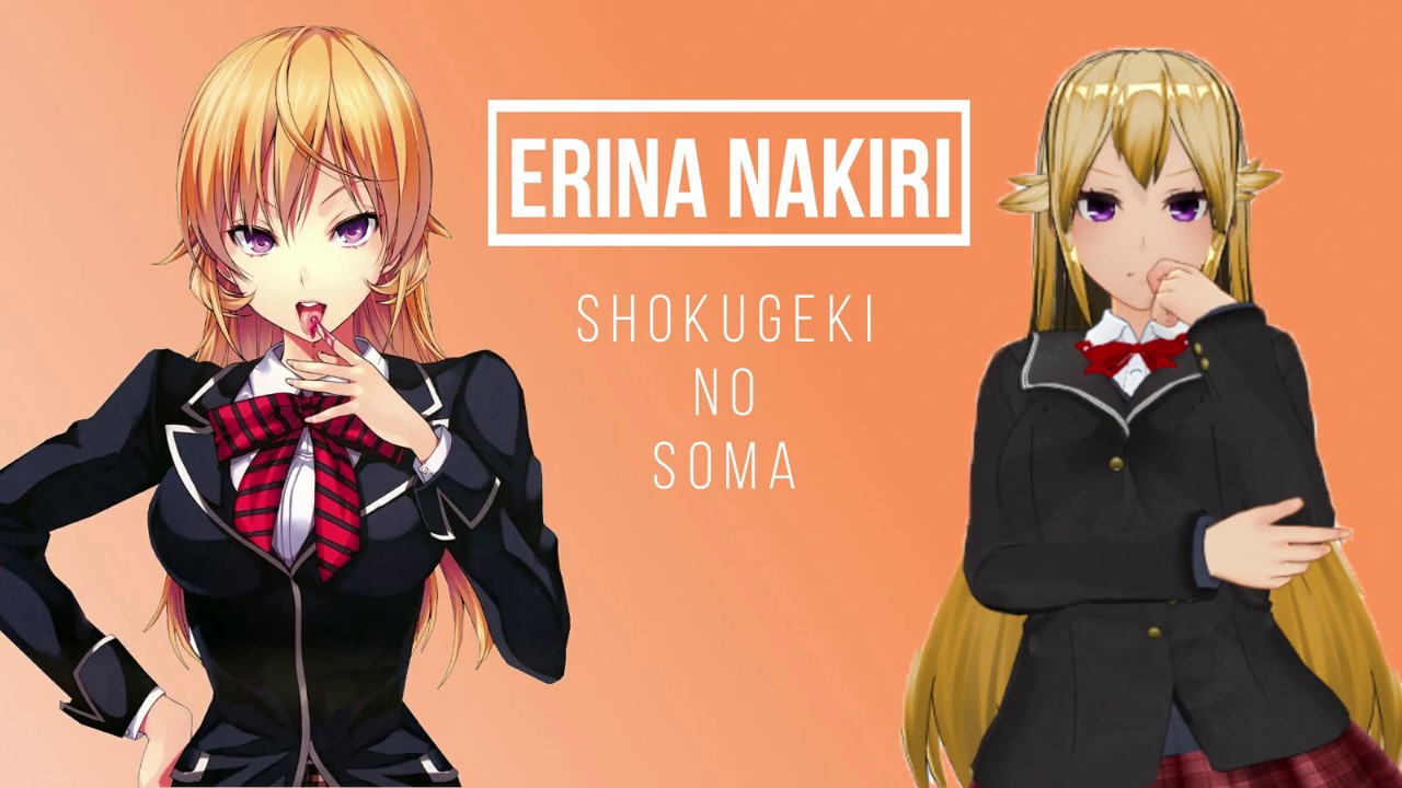 Erina Nakiri Dance 薙切 えりな Food Wars Shokugeki No Soma 食戟のソーマ Scarlet Leap Cm3d2