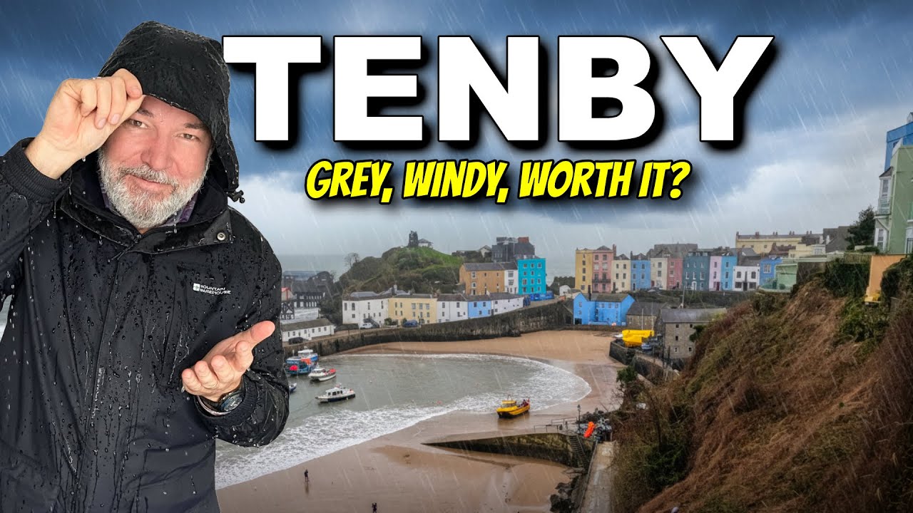 Скрытая жемчужина Пемброкшира: Тенби в зимние месяцы.