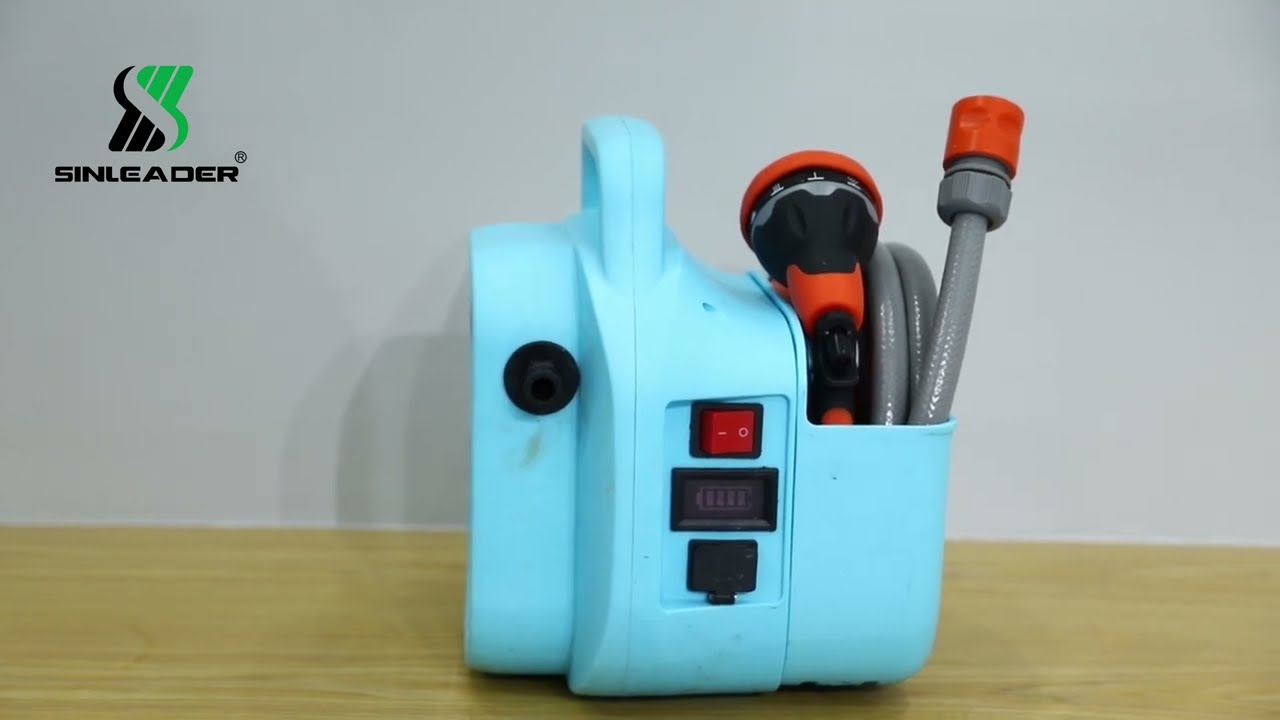 SINLEADER Portable Spray Washer YouTube