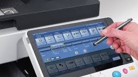 Firmware Updating Konica Minolta Bizhub C654e/C754e