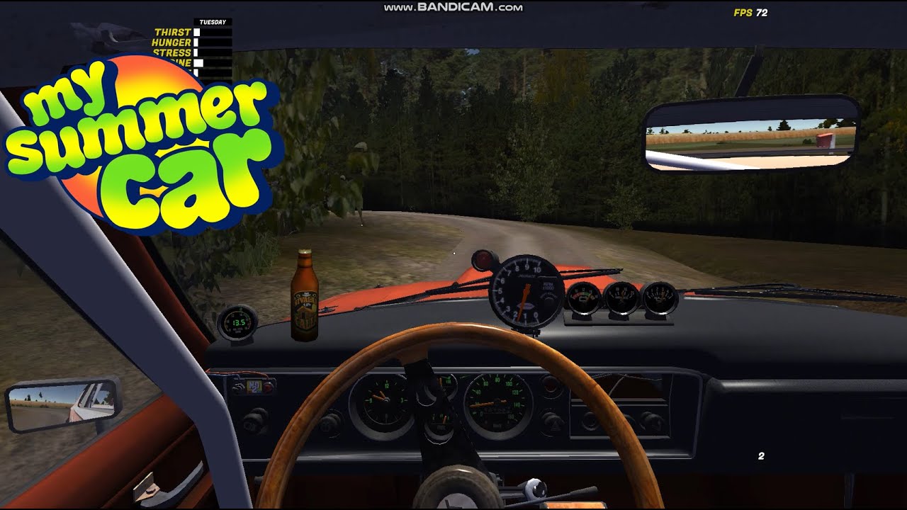 My Summer Car How to drive to grandmas house YouTube