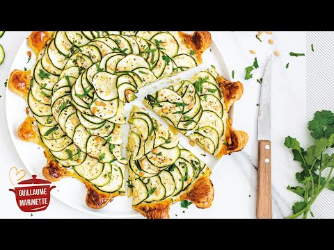 tarte-fine-aux-courgettes-&-au-boursin---recette-facile-et-rapide