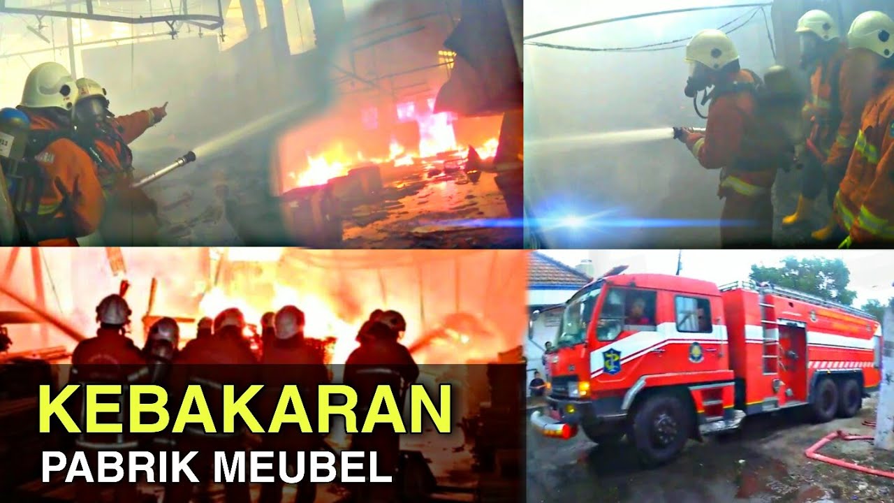 SUB FIRE : KEBAKARAN PABRIK MEUBEL JL. MASTRIP
