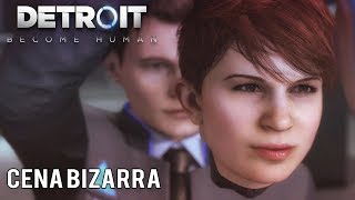 CENA SECRETA BIZARRA!! - Detroit Become Human