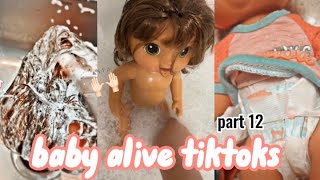 Aesthetic Baby Alive Tiktoks 100% Not Mine Part 12