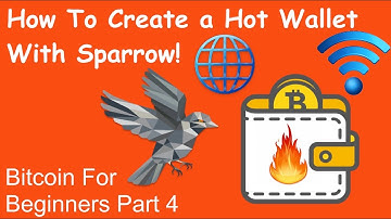 How To Setup A Hot Wallet With Sparrow Software Wallet (Bitcoin For Beginners Part 4)
