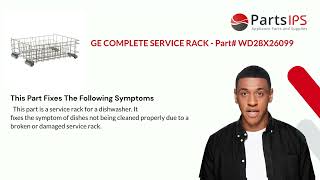 GE COMPLETE SERVICE RACK - Part# WD28X26099 - PartsIPS