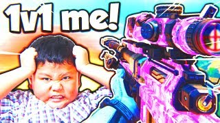 TRASH TALKING KID WANTS TO 1V1 ME ON BLACK OPS 3! (BO3 New Update, DLC Weapons, and Funny Moments)