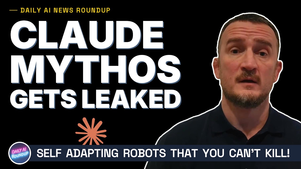 Daily AI Roundup: Claude Mythos Leak, Codex Plugins, Claude Auto-Fix In The Cloud & AI Metamachines!
