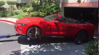 Towing Convertible Mustang - 2018