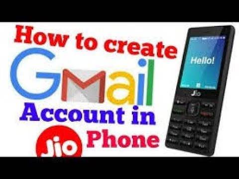 how to create gmail account in jio phone/by technical
