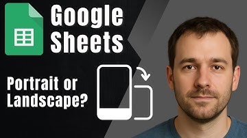 How to Change Page Orientation in Google Sheets (2025 Print Settings Guide)