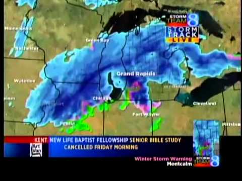 Winter Storm Warning | Snow already accumulating to our west