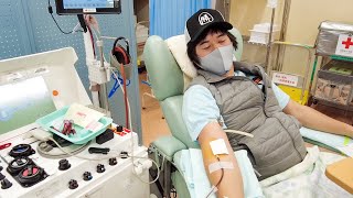 血を抜くことになりました。