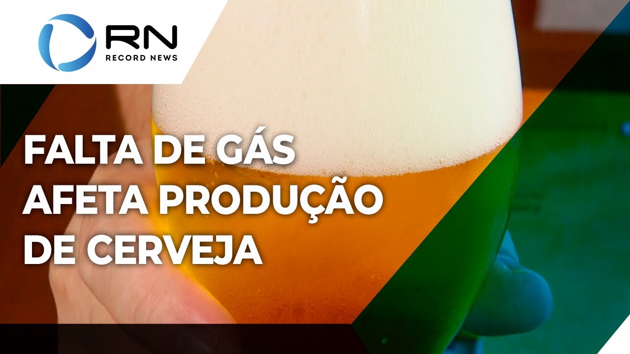 Produção de cerveja é afetada por falta de gás