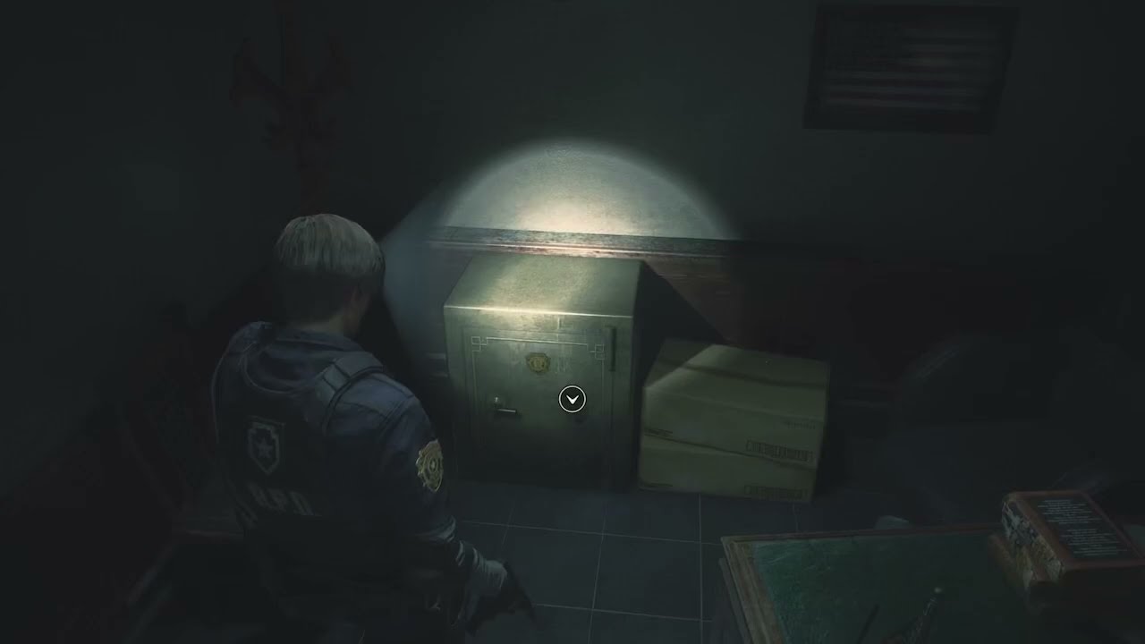 Resident Evil 2 Remake - West Office Safe Combination