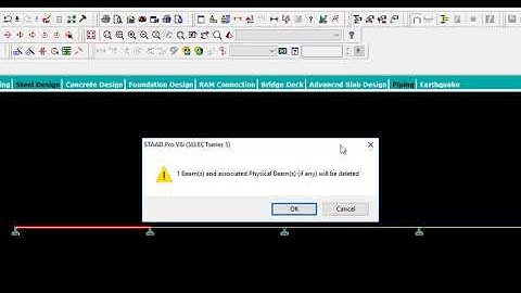 Staad Pro for beginners (episode 2). Using the node, beam, plate, solid, surface and geometry cursor