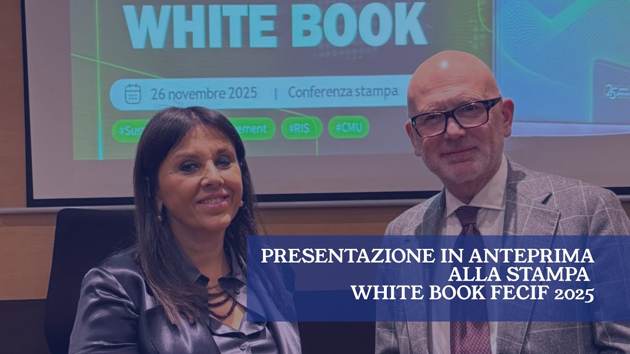White Book Fecif 2025 – Presentazione in anteprima europea alla stampa