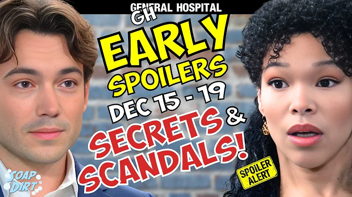 General Hospital Early Spoilers Dec 15-19: Portia Panics & Michael’s Secret | Soap Dirt