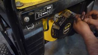 REPAIRING CHAMPION GENERATOR PULL CORD