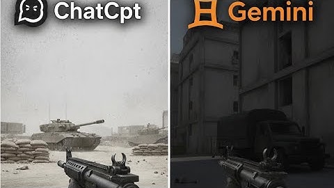 ChatGPT Vs Gemini making Counter Strike 2 from Scratch