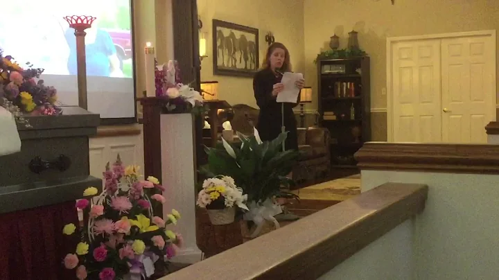 Nancy Turnage Funeral Service Part 2/9
