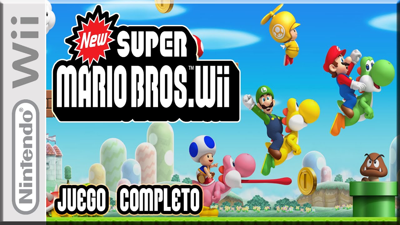 New Super Mario Bros Wii - Juego Completo