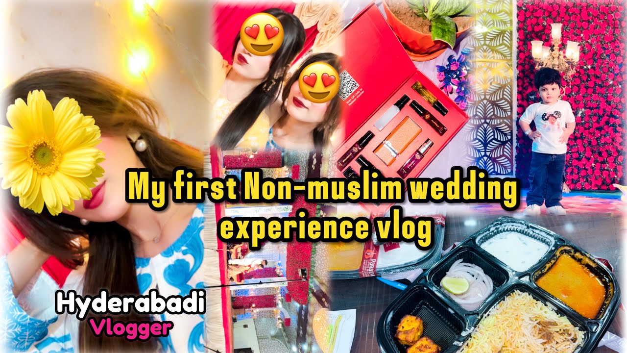 Моя первая немусульманская свадьба😍|Распорядок дня🌷|Влогер из Хайдарабада|Henzuu baby ka dance💃🏻