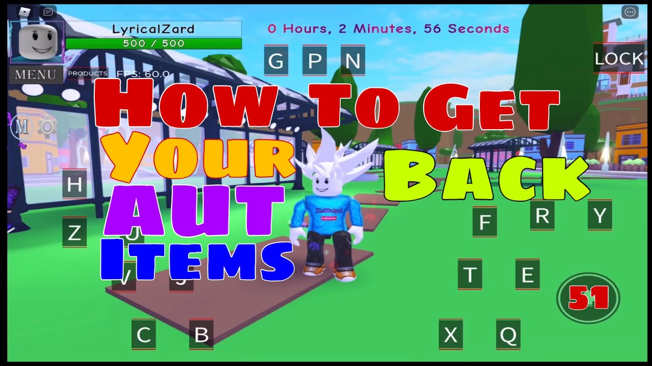 Aut How To Get Your Items Back In A Universal Time In Roblox Due To The Aut Update Glitch Youtube - hack roblox dragon ball online roblox free hats glitch