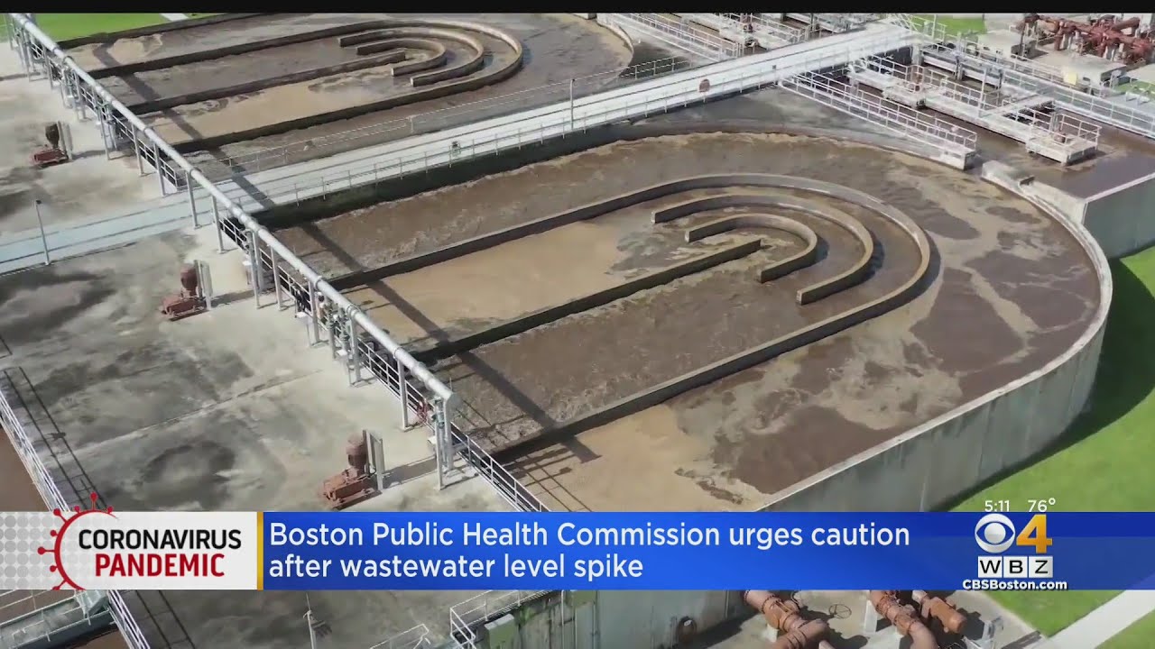 Boston Public Health Commission urges caution after wastewater level spike