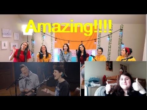 Lisa Cimorelli & Tyler Ward - Africa + Cimorelli - Sucker (REACTION)