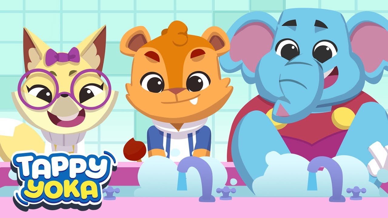 Tappy Yoka Episode 1 - Wash Your Hands! | Keeping Kids Safe from Corona Virus / Covid-19