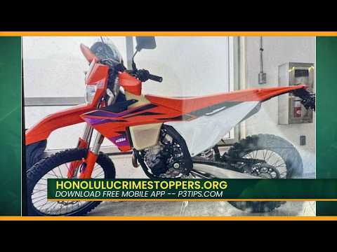 STOLEN! This Motorcycle from the Garage of a Home