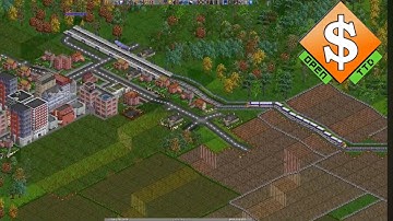 Building a Maglev Train Across the Entire Map (OpenTTD)