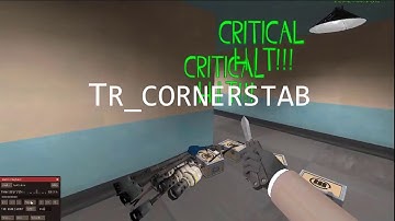 tr_cornerstab - TF2 Spy trickstab training map [Read desc b4 watching]