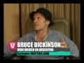 Iron Maiden en Argentina 2011 Entrevista a Bruce Dickinson part 1/2