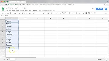 Google Sheets Countif Function 2018
