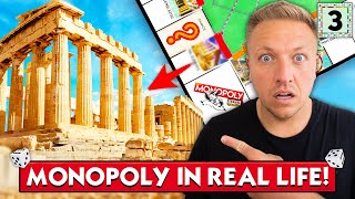 I Played Monopoly Travel Edition In Real Life - Episode 3
