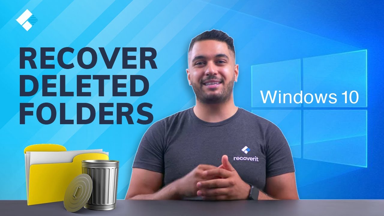 How To Recover Deleted Folders In Window 10 4 Solutions YouTube