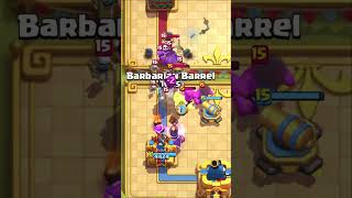 No Skill Elixir Golem vs High Skill Graveyard Deck. #clashroyale
