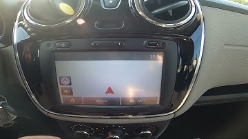 How to Enter and Manage Navigation and Map in Dacia Lodgy ( 2012 – now )