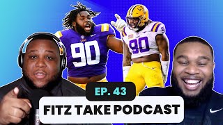 Jacobian Guillory on RETURN to LSU, Brian Kelly, Garrett Nussmeier, the SEC, fatherhood