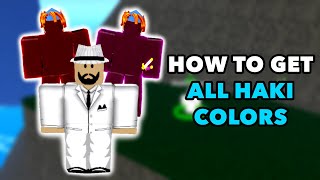 How to get All Haki Colors in 1 minute! - Bloxfruits