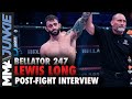 Lewis Long reflects on behind-the-scenes event, submission win at Bellator 247